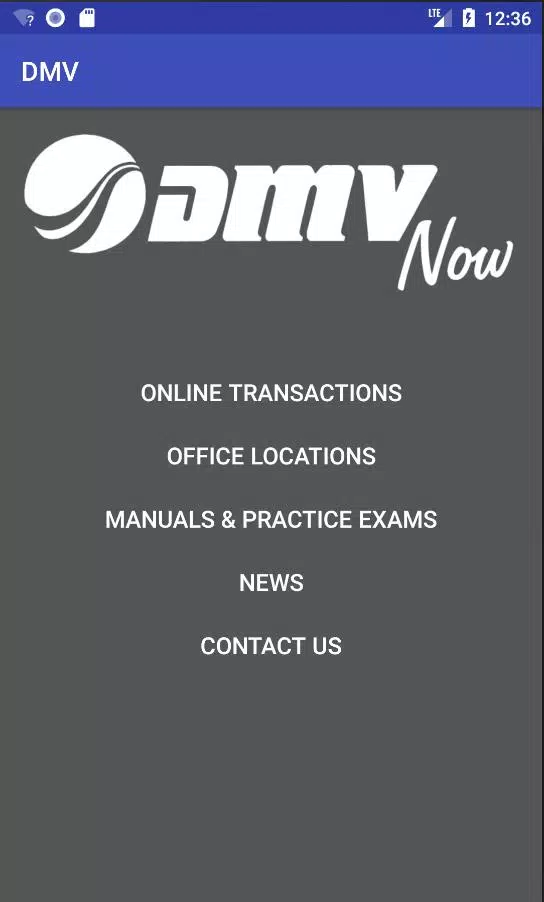 DMVNow Application Process